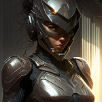 melu5ine_female_superhero_with_dark_grey_armor_and_a_helmet_wit.png