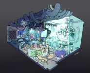 Lazuli's clinic by Zemi Noelle Art! https://zemi.myportfolio.com/about-me